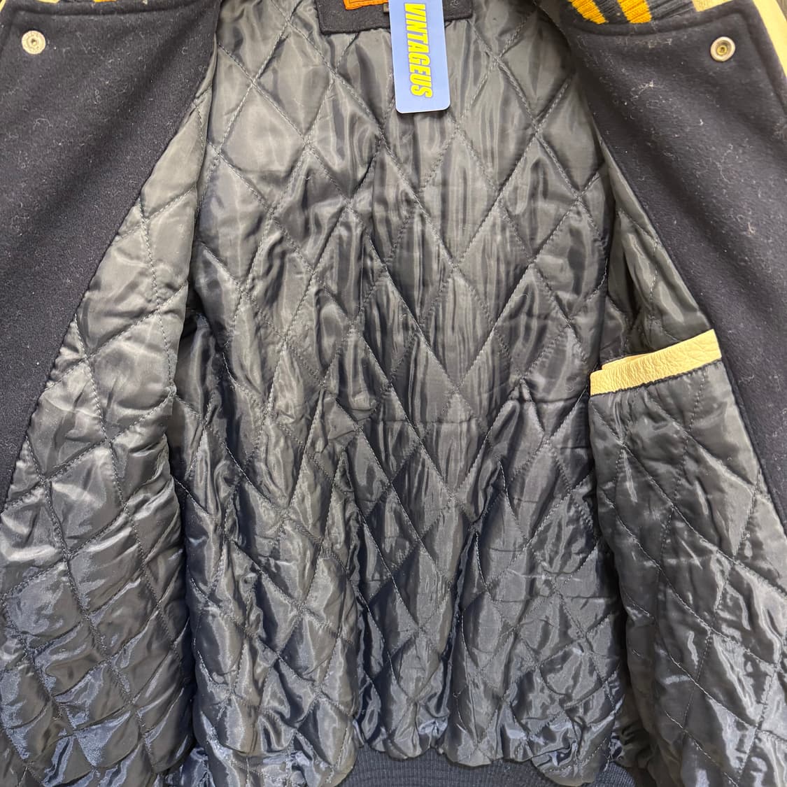 스미스 아메리칸 레더 바시티 자켓 상품이미지8