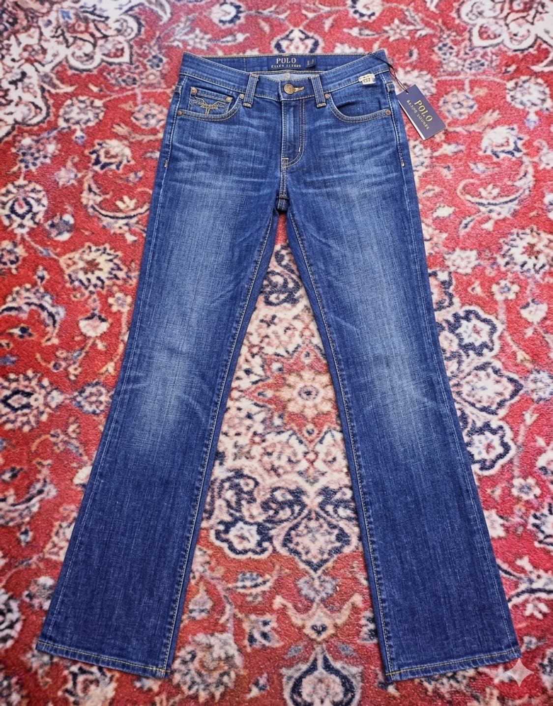 랄프 로렌 던가리(Ralph Lauren Dungarees) 부츠커 진 상품이미지3