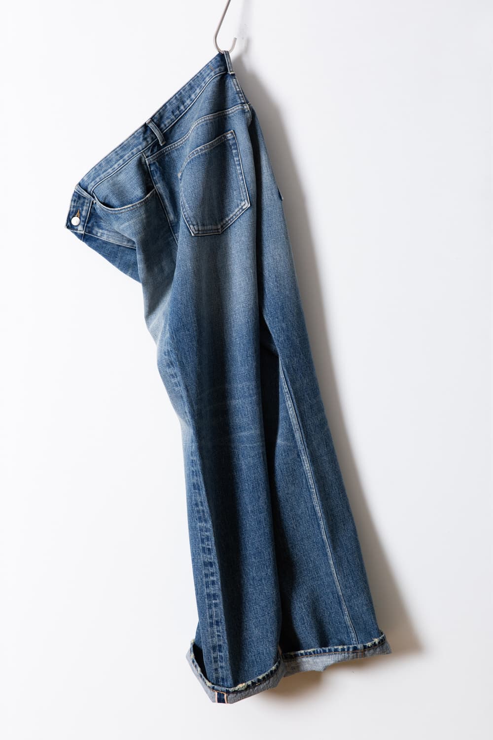파프터 퍼스트플로어 셀비지 데님 rusty indigo 상품이미지1