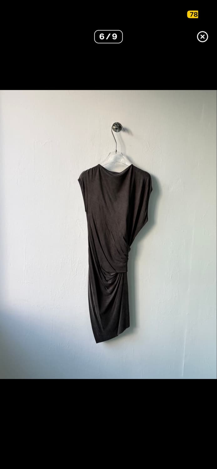 헬무트랭 드레이핑 원피스 상품이미지2