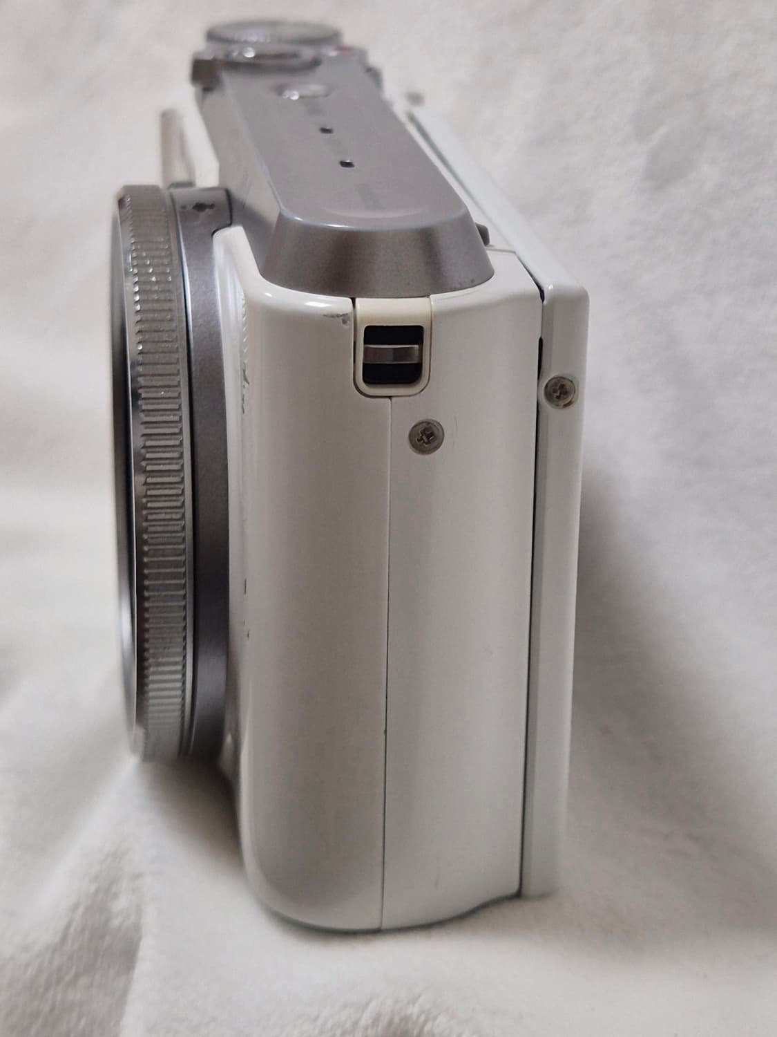 빈티지 디카/틸트액정) 카시오 엑슬림 Zr1000 화이트 판매 상품이미지5