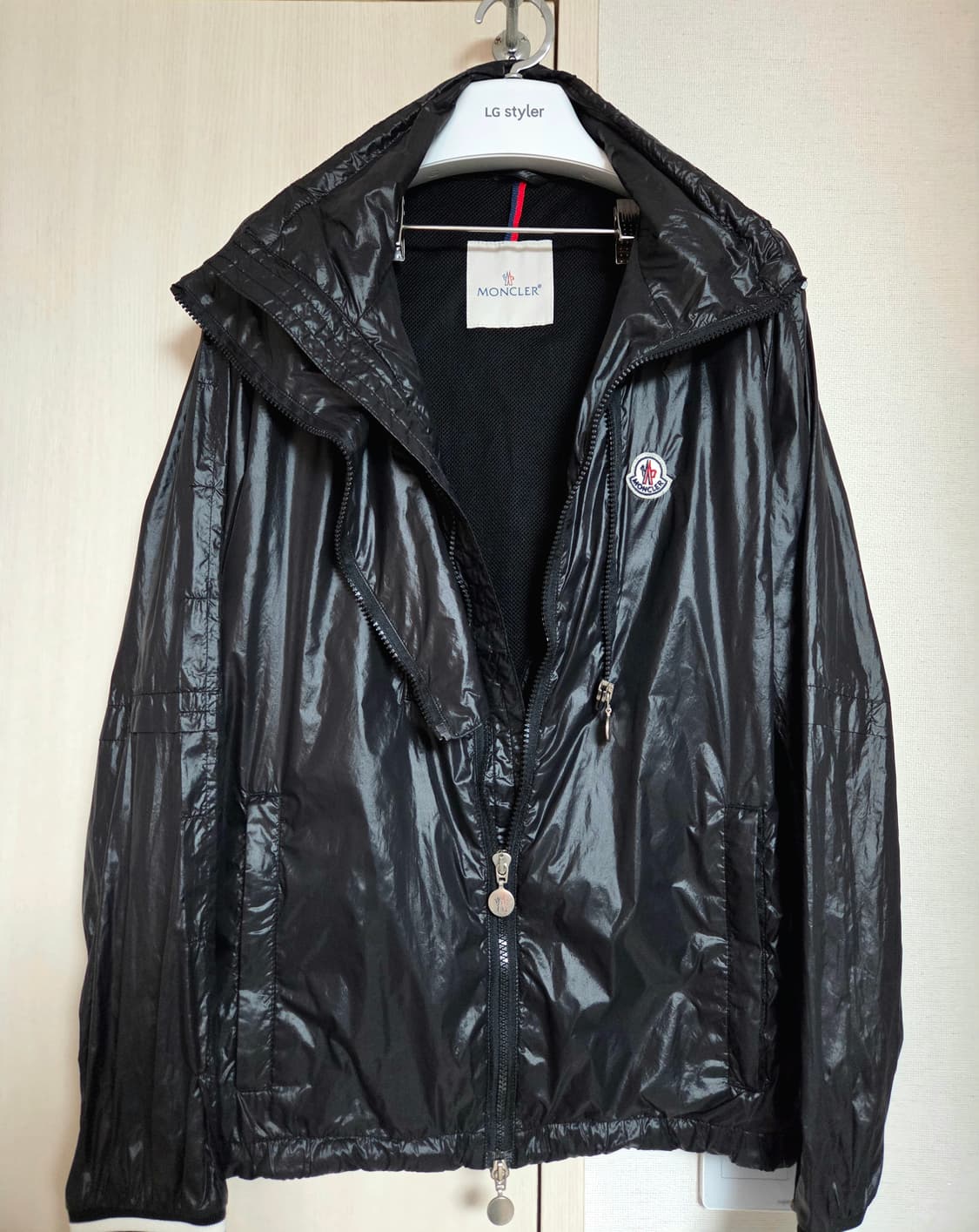 몽클레르 레페(Reppe) 바람막이 - 블랙 3사이즈 상품이미지6