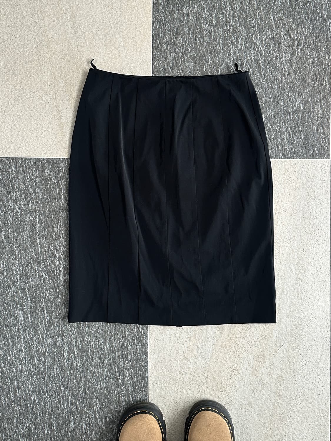 프라다 스포츠 00s H라인 스트라이프 스커트 상품이미지1