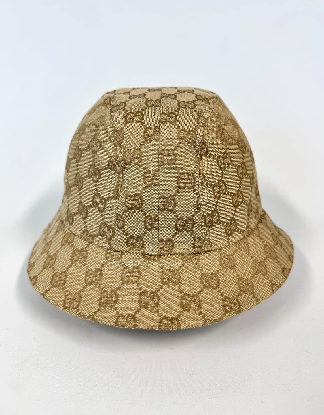 GUCCI 구찌 GG 캔버스 브라운 버킷햇(BUCKET HAT) L 상품이미지1