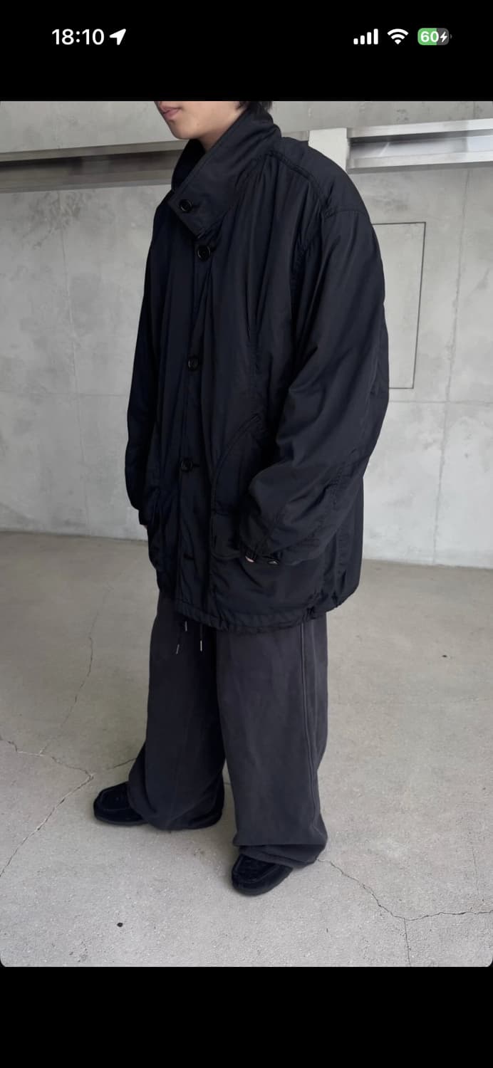 폴리테루 헌트 코트 블랙 2 상품이미지4