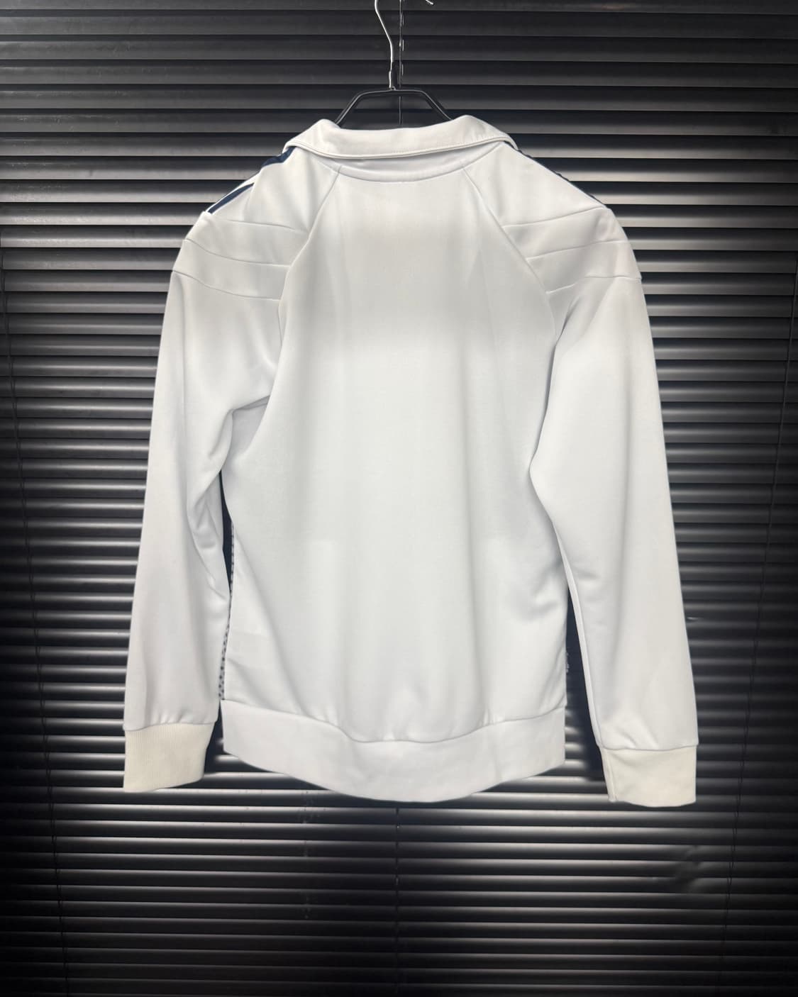 아디다스 땡땡이 도트 화이트 흰색 져지 트랙탑 집업 L 100 올드스쿨 상품이미지5