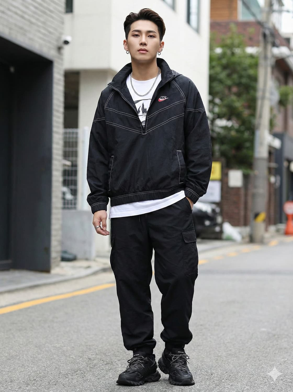 나이키 윈드러너 SW5 아노락 재킷_L 상품이미지1