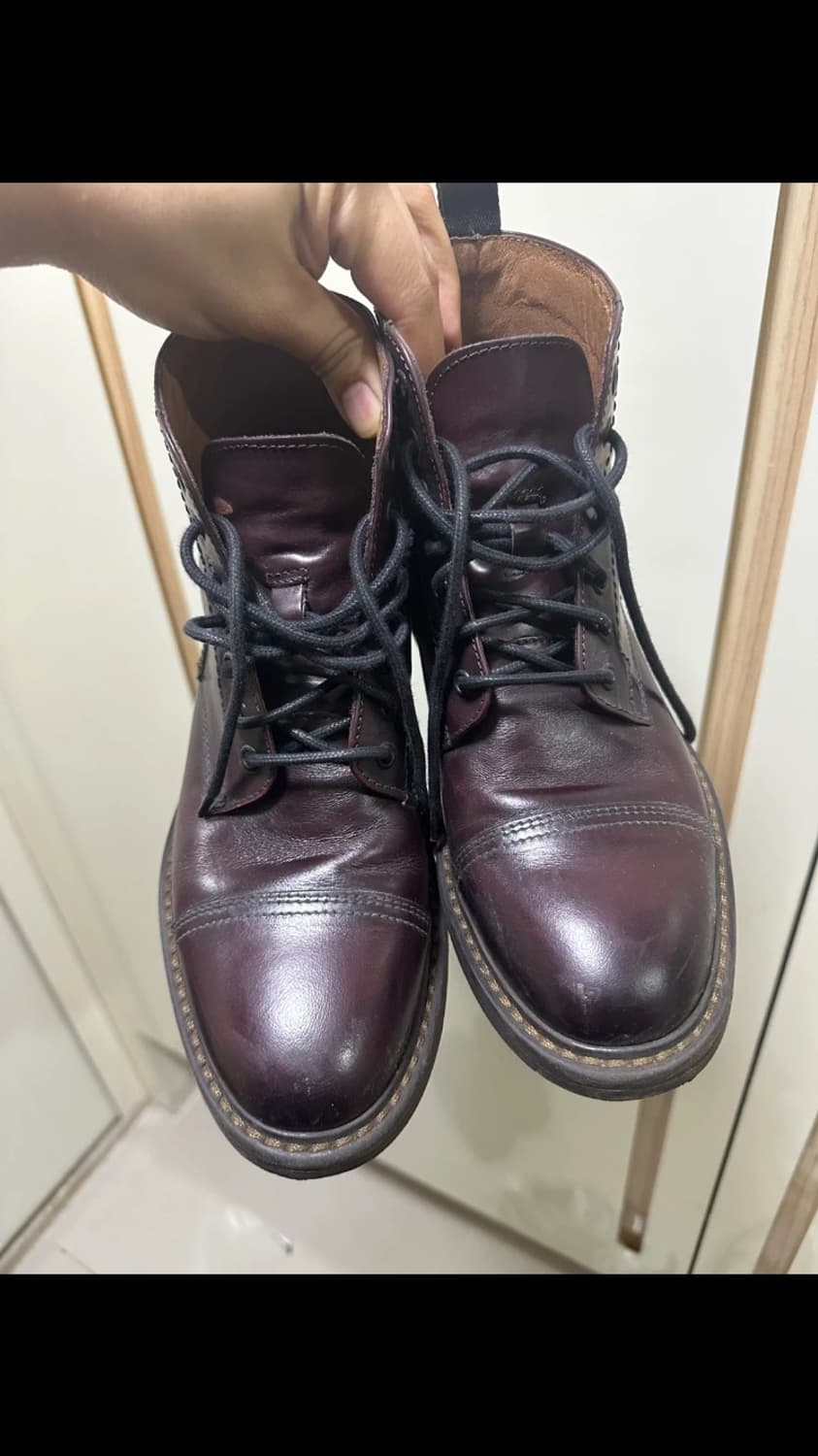 닥터마틴 워크라인 6홀 워커 브라운 250mm EUR39 사이즈 상품이미지2