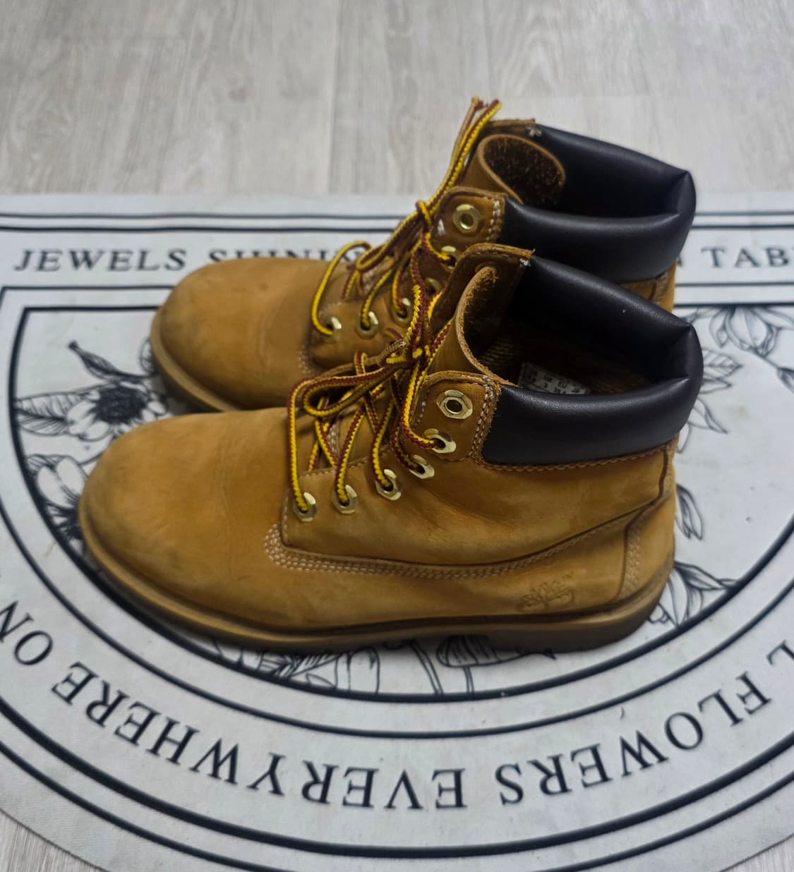 [220~225]팀버랜드 6인치 여성 부츠 옐로우 상품이미지5