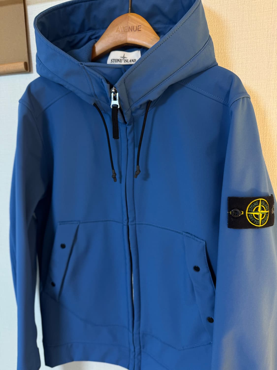 [M]스톤아일랜드 소프트쉘 후드집업 자켓 상품이미지3