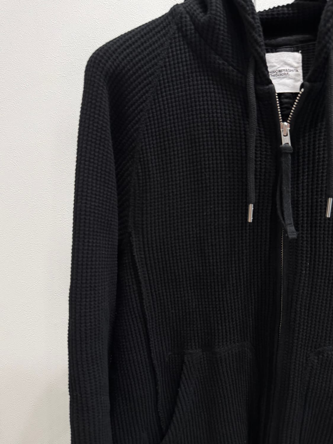 솔로이스트 와플 후드집업 상품이미지3