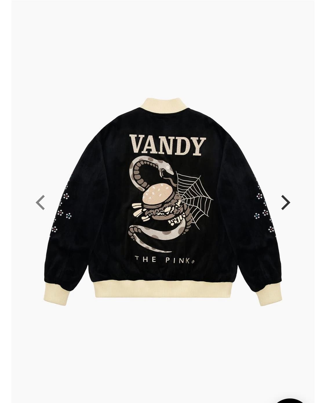 반디더핑크 수베니어 벨벳 자켓 L 상품이미지2