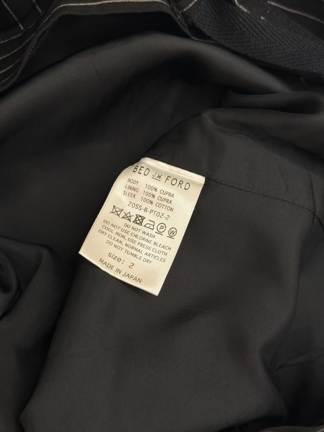 Bed j.w. ford 베드포드 투턱 스트라이프 팬츠 상품이미지8