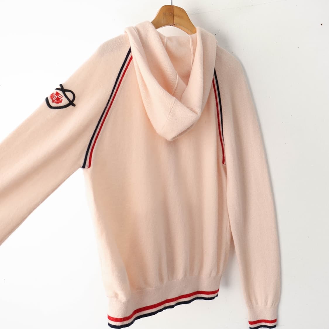 66/캐시미어100 니트 후드 집업 상품이미지2