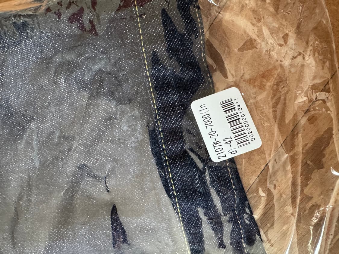 풀카운트 2107w 1st TYPE 원워시 데님 자켓 상품이미지2