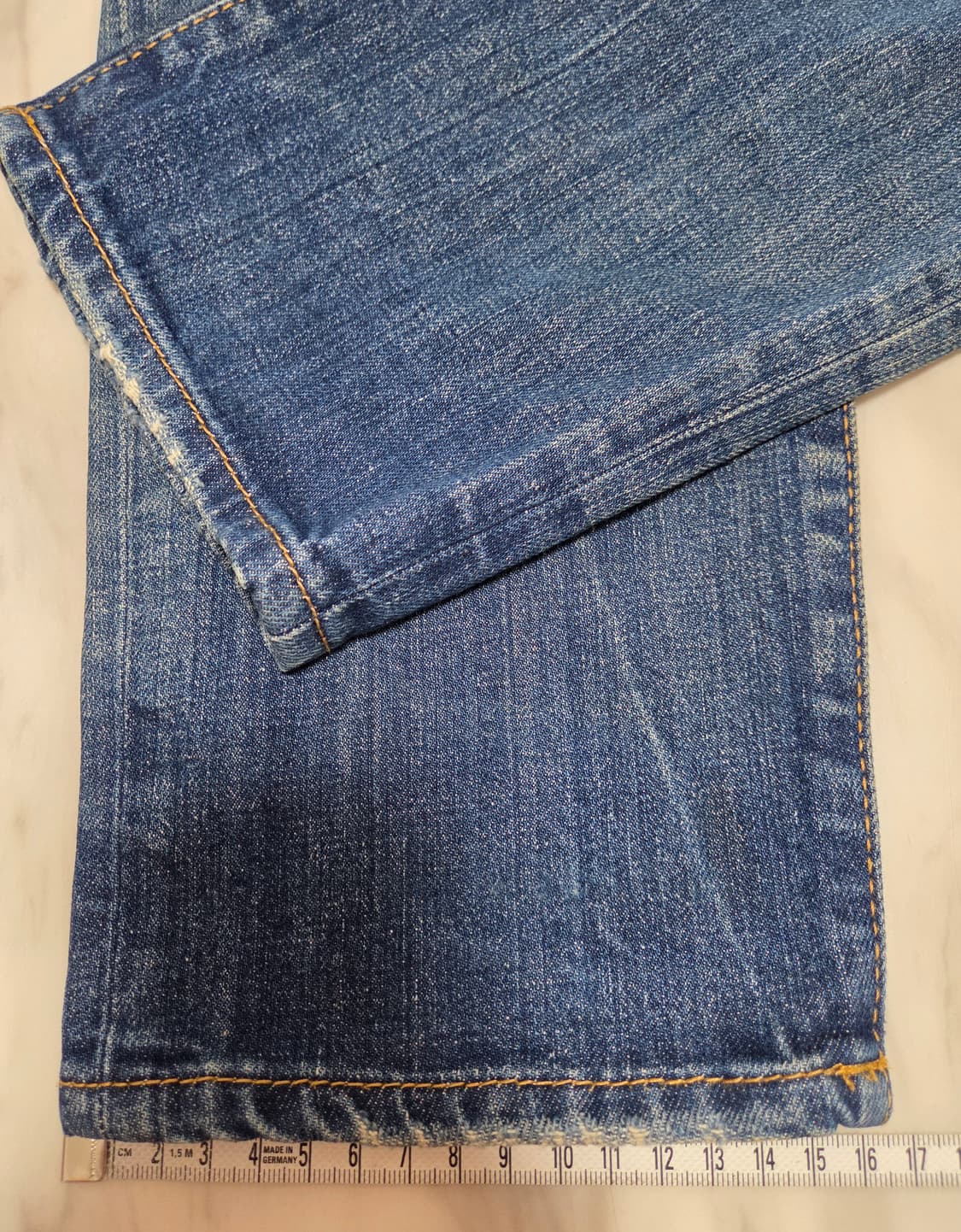 디스퀘어드 가죽트리밍 레오파드포켓 데님팬츠 상품이미지10