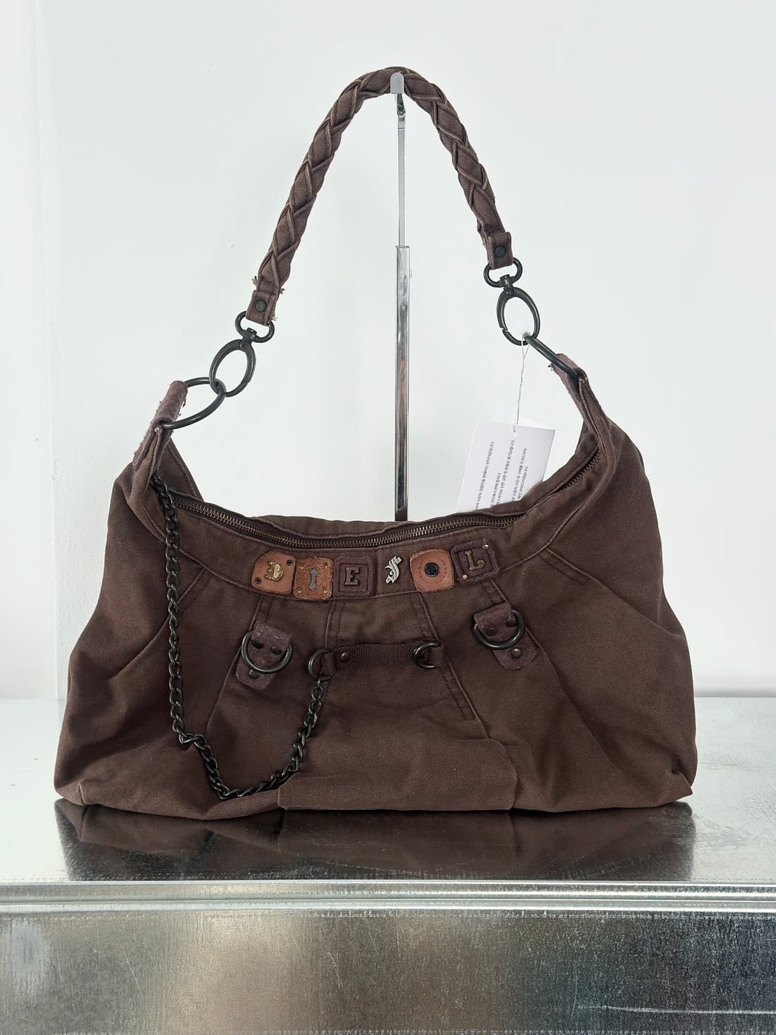 디젤 아카이브 브라운 숄더백  상품이미지4