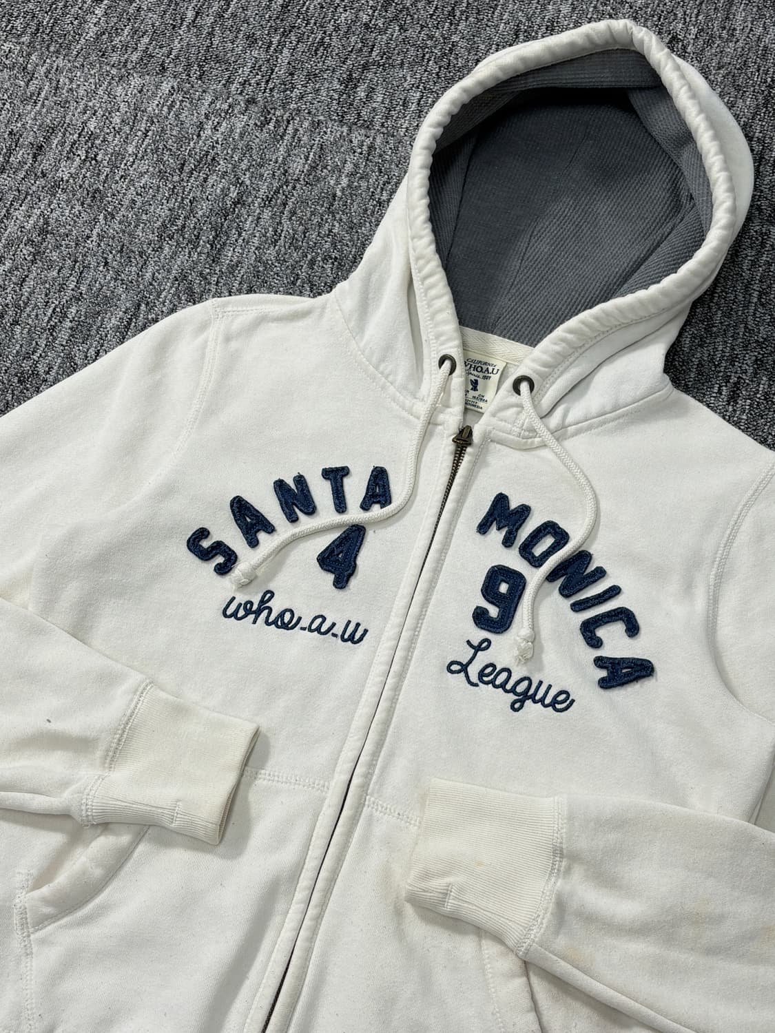 후아유 산타 모니카 후드 집업 상품이미지2