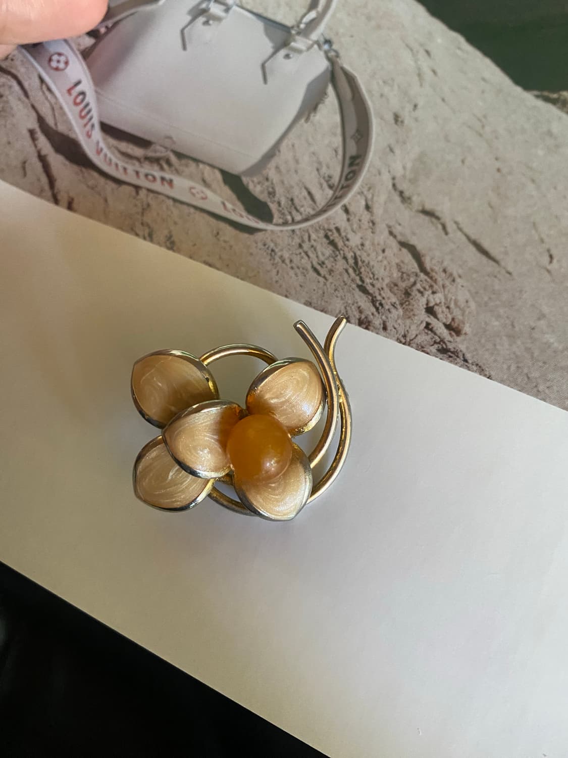 빈티지 플라워 브로치 상품이미지4