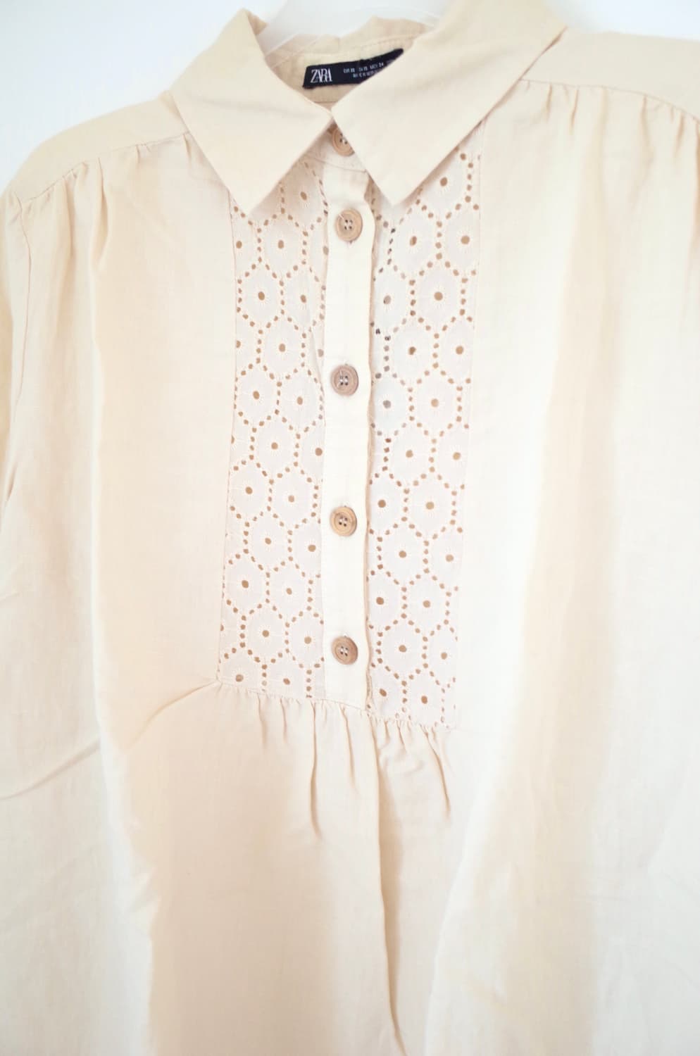 [택O새상품] 자라 카라 펀칭 원피스 상품이미지5