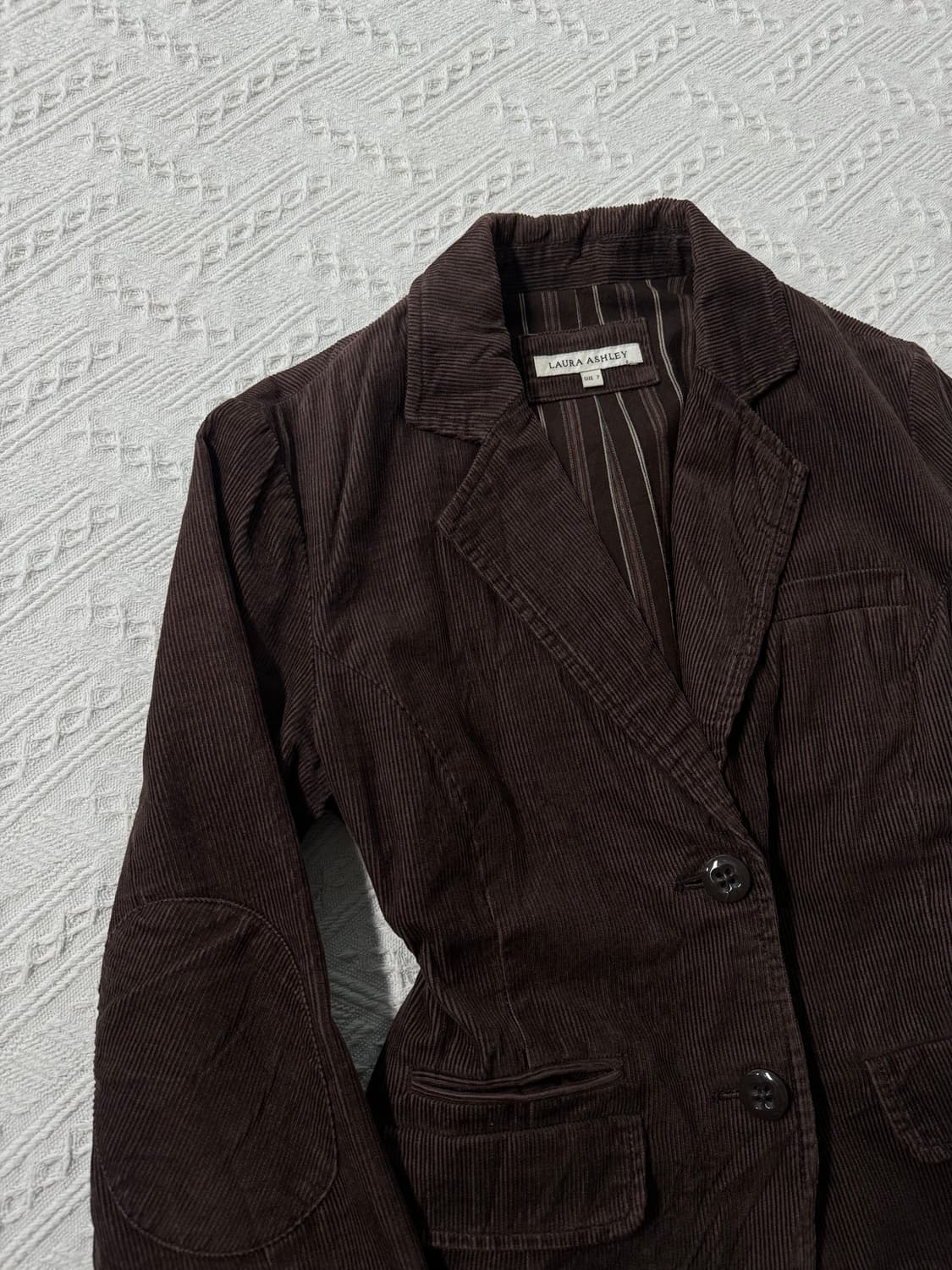 로라애슐리 코듀로이 엘보우 패치 자켓 상품이미지4