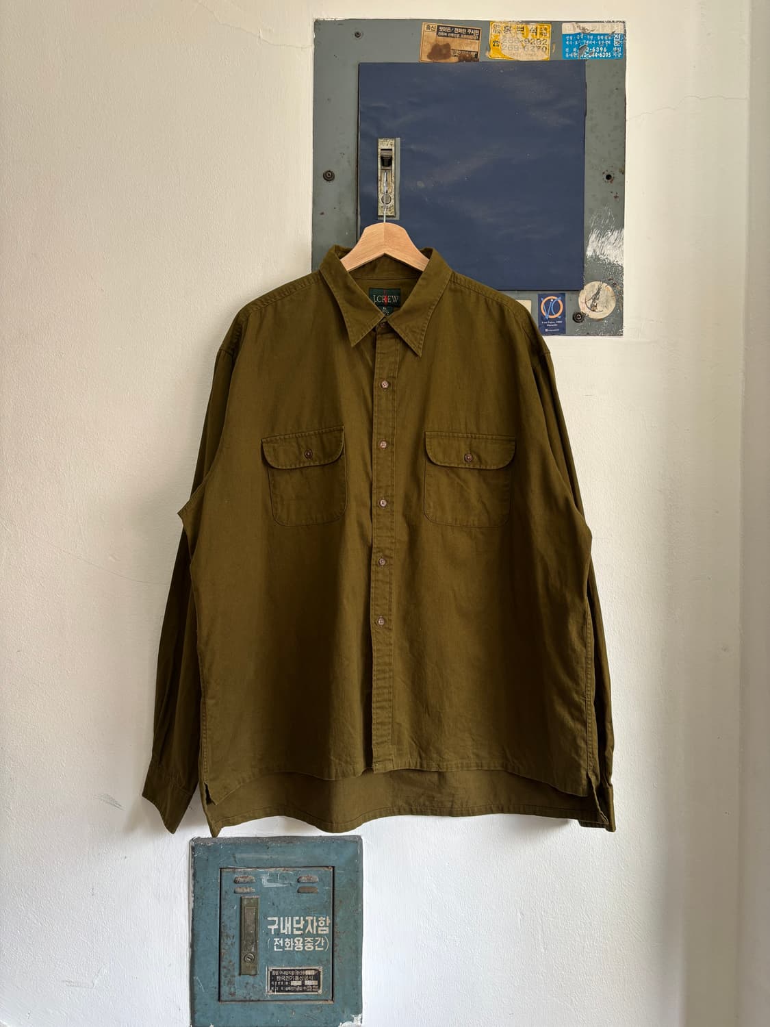 90s J.Crew Safari Shirt 상품이미지1