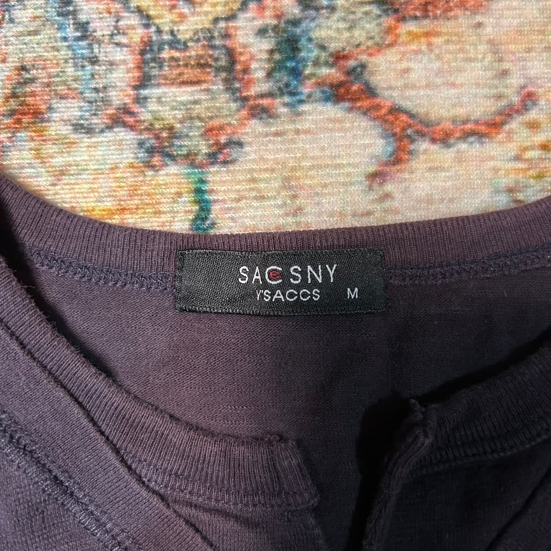 [M] 요지야마모토 Y’SACCS 레이어드 넥 반팔 상품이미지4