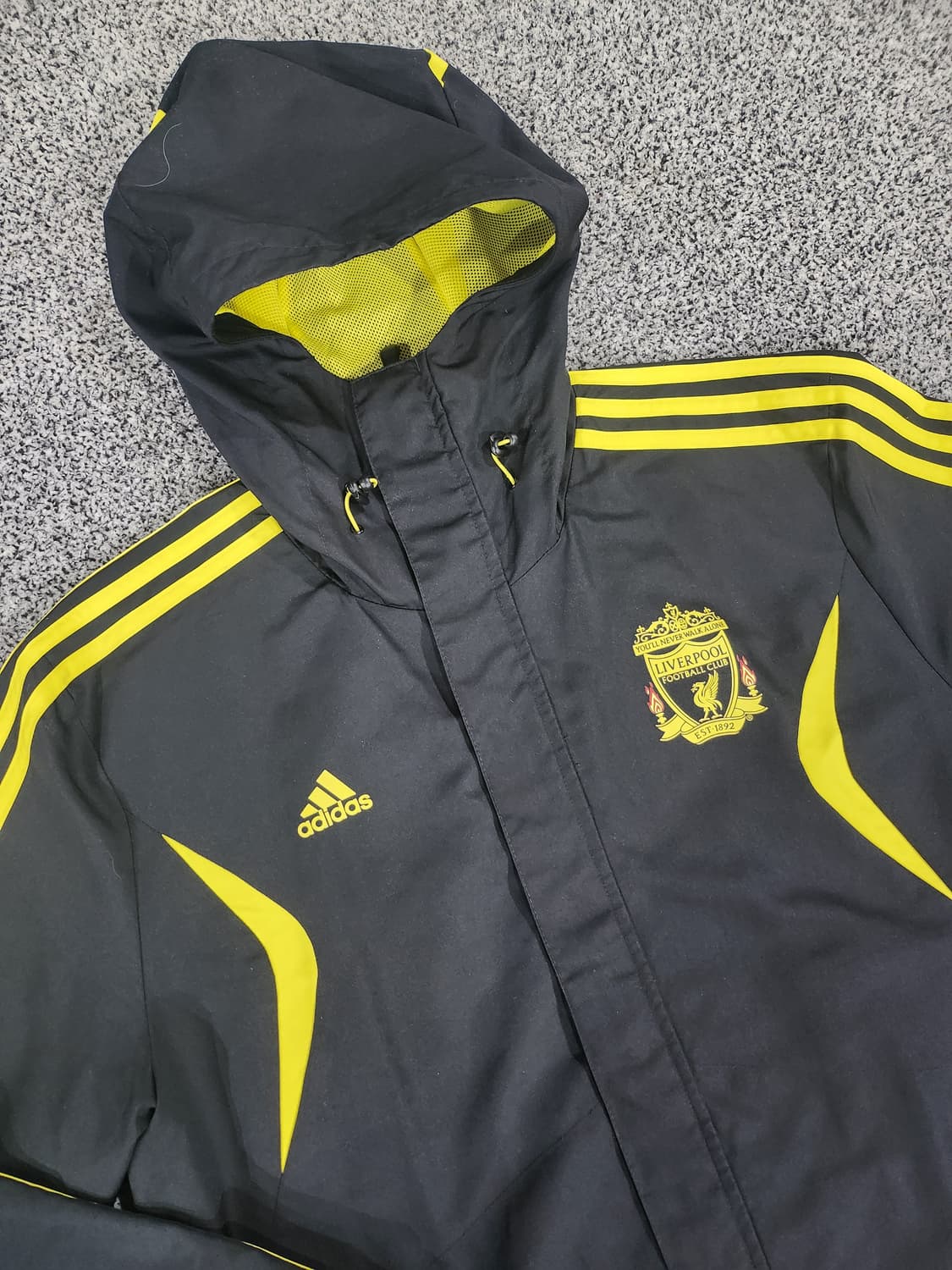 //Adidas × Liverpool F.C. 후드 바람막이 자켓 상품이미지4