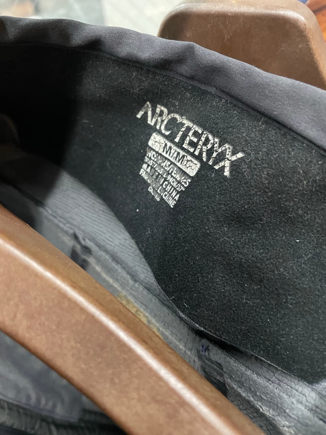 아크테릭스 블랙 베타 바람막이 H1825 상품이미지7