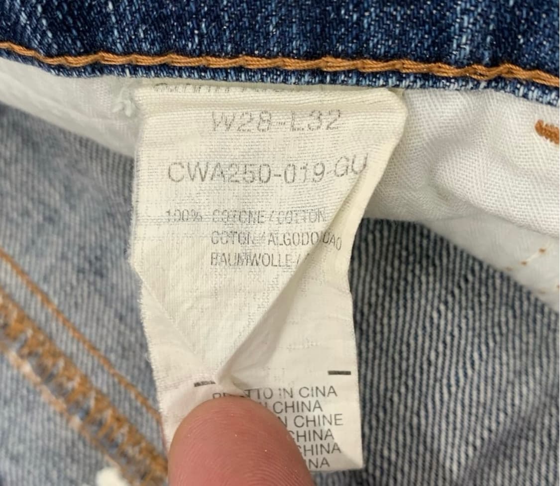 Calvin Klein 캘빈클라인 로우라이즈 부츠컷팬츠 상품이미지6