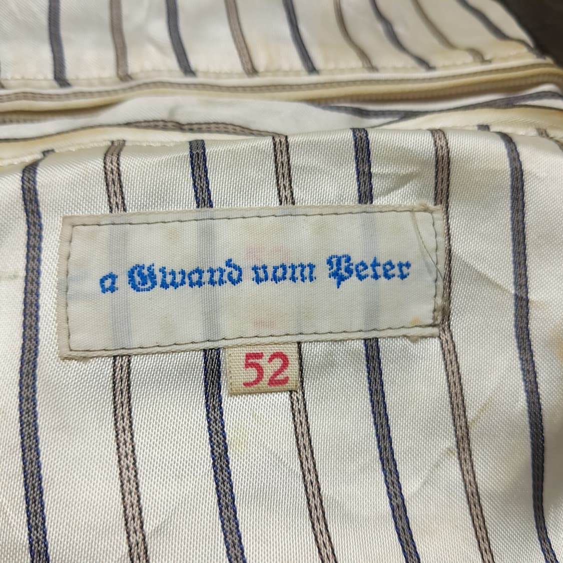 CL336 XL 아그반트폼피터 80s 독일판 가죽 다크브라운 자켓 상품이미지4