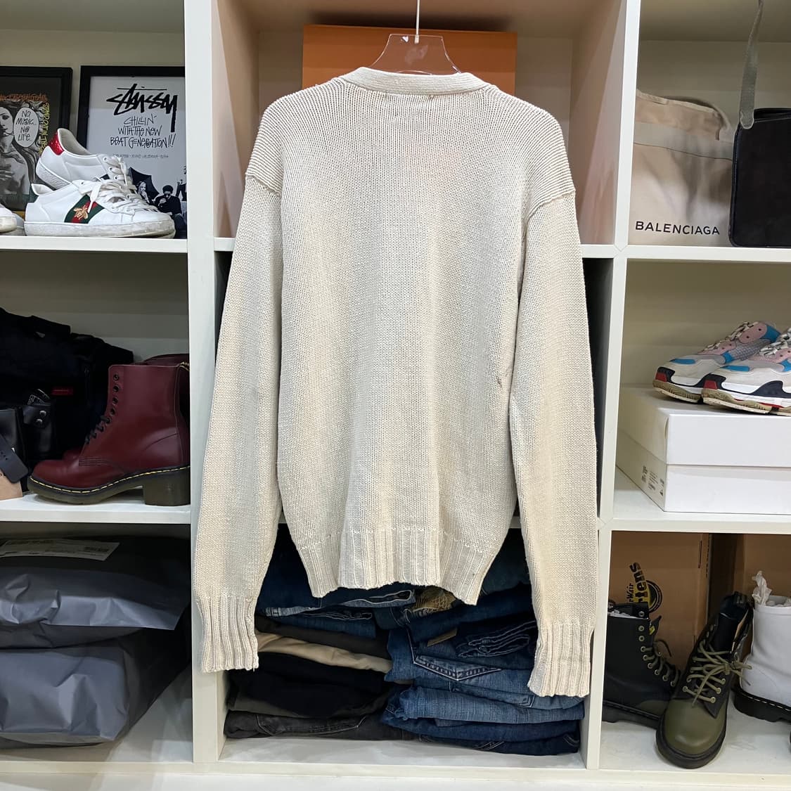 폴로 랄프로렌 아이보리 가디건 M 상품이미지3