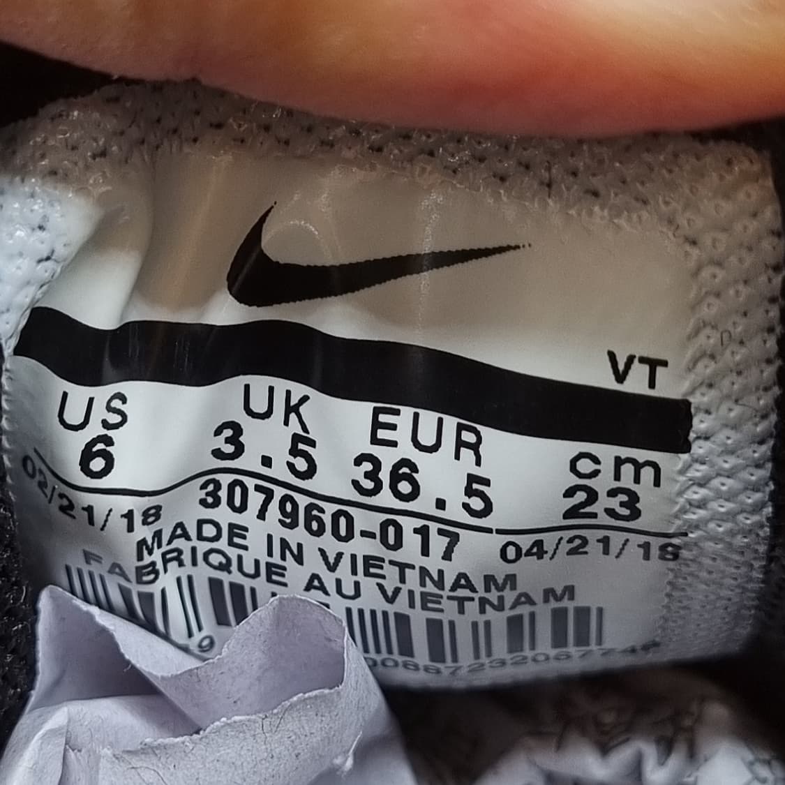 나이키 에어맥스95 블랙 여성운동화230  상품이미지6