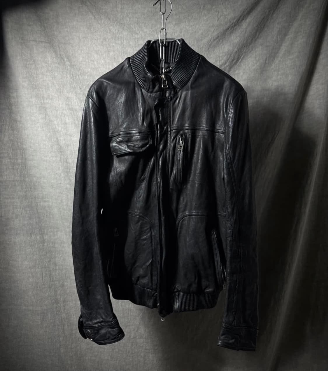 램스킨 레더자켓 상품이미지2