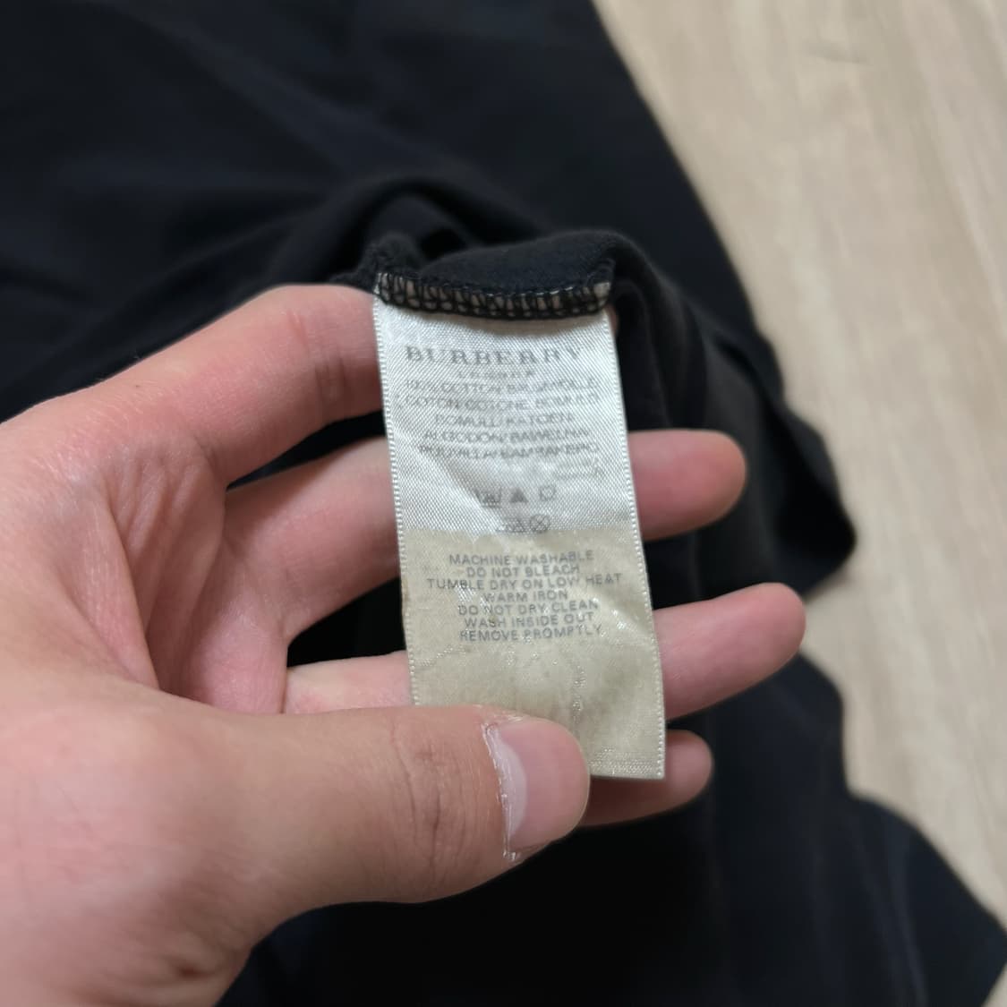 버버리 노바체크 PK 긴팔 카라티 XL/105  상품이미지6