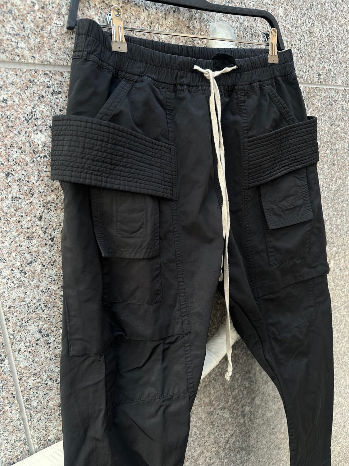 릭오웬스 크리치 카고 팬츠 태권도 팬츠 상품이미지2