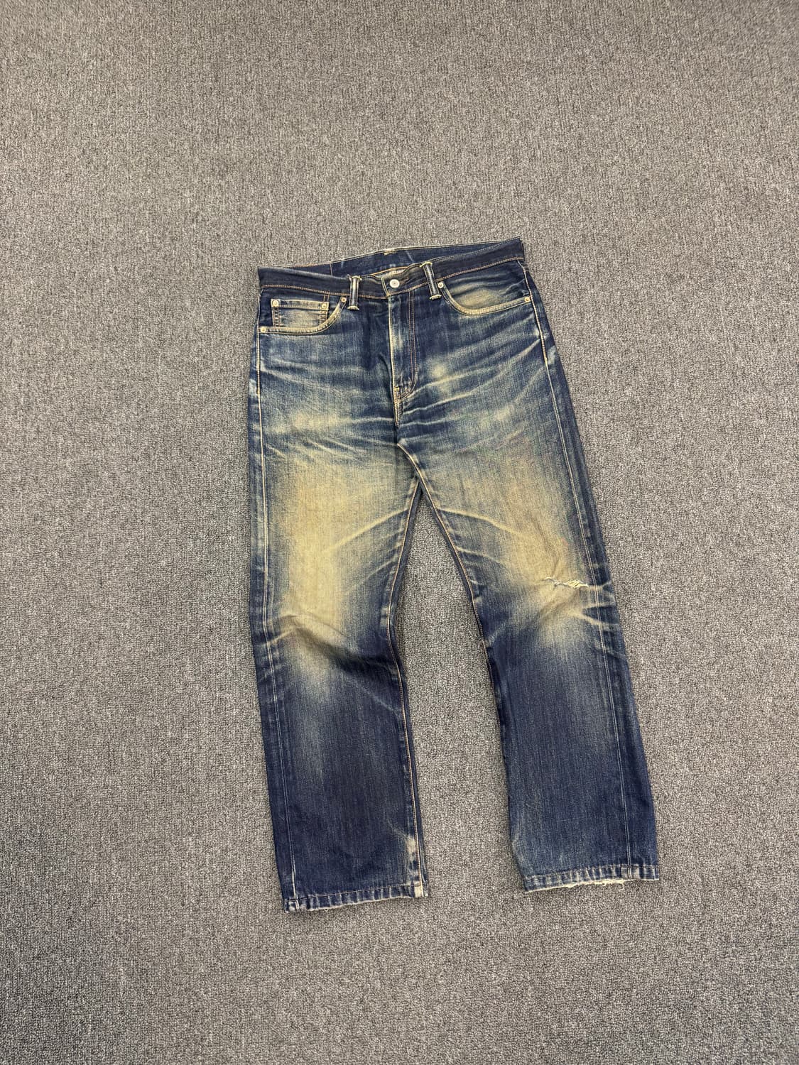 33)리바이스 빈티지 505 워싱 데님팬츠 상품이미지3