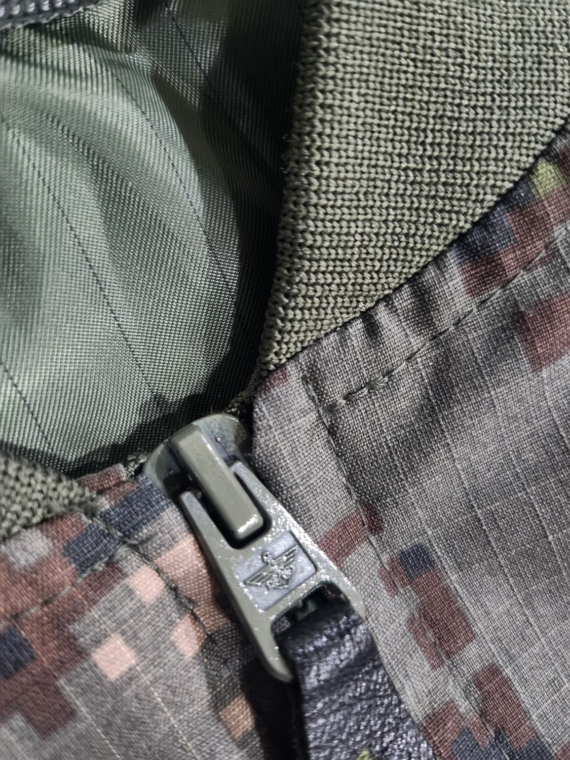 밀리터리 디지털 카모 전차병 점퍼 상태좋음 상품이미지7