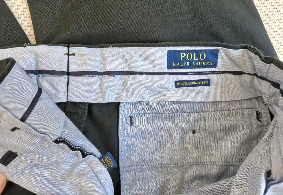 폴로 랄프로렌 스트레치 스트레이트핏 치노 팬츠 32 상품이미지8
