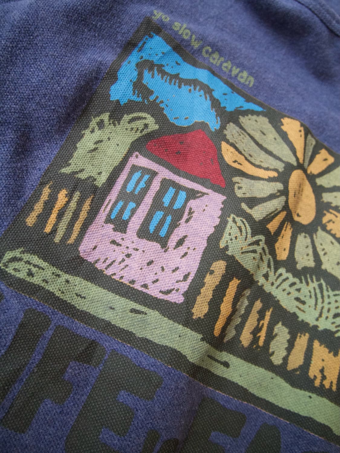 [go slow caravan] 7-minute sleeve(blue) 상품이미지3