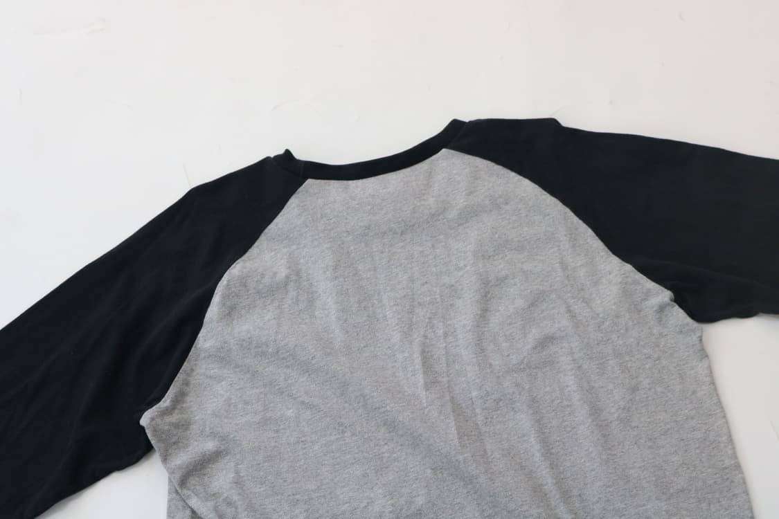 ERI KITAMURA 에리 키타무라 빈티지 래글런 7부 티셔츠 (L) 상품이미지6