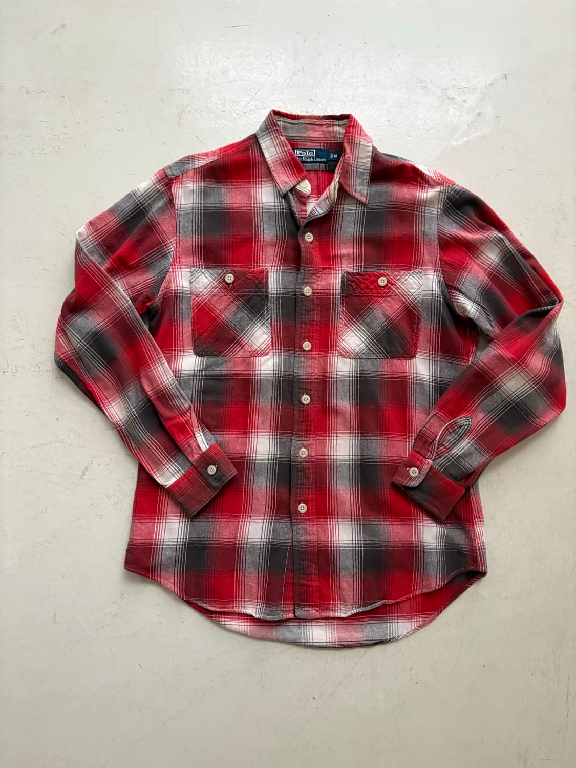 90s  Polo Ralph Lauren Flannel Check 상품이미지1