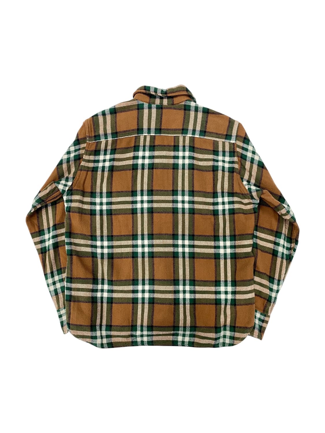 캡틴 선샤인 플란넬 유틸리티 오픈 칼라 셔츠 상품이미지2