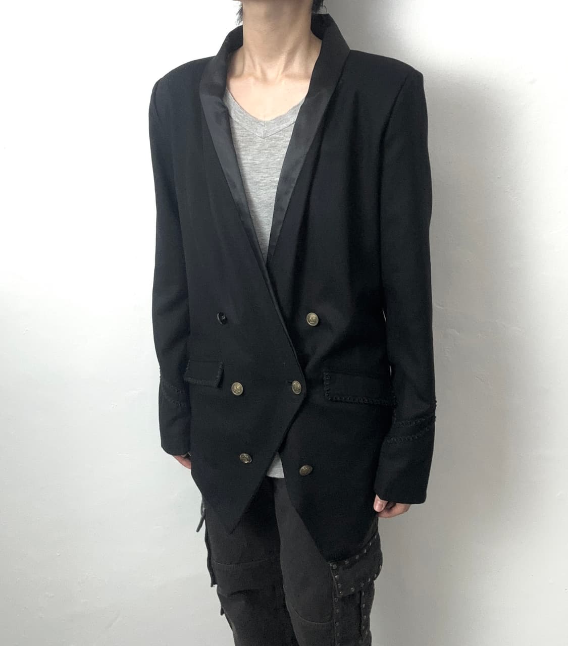 Glamb Stitching Double-Breasted Tailored 상품이미지1