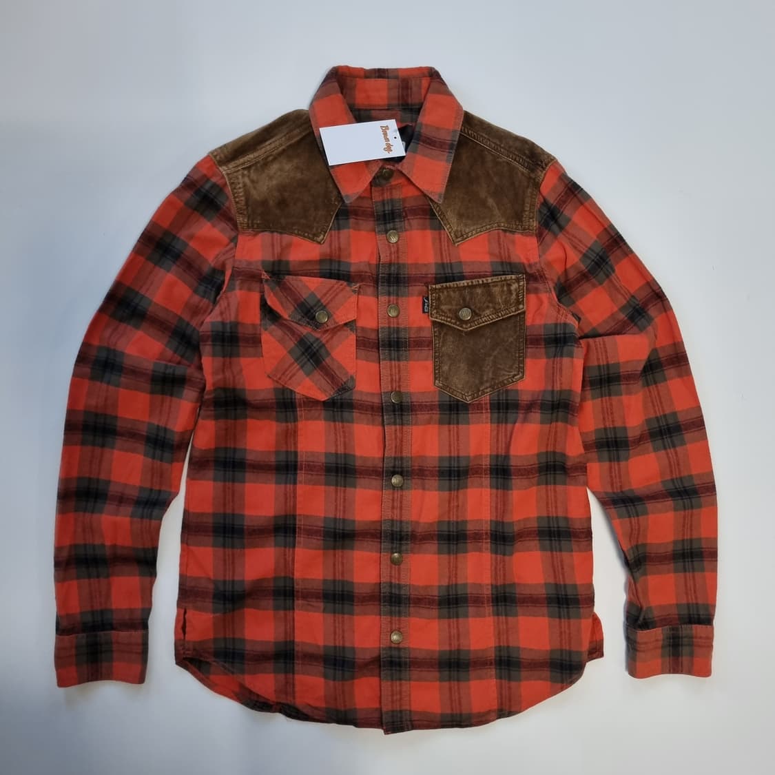 버커루 웨스턴 체크 셔츠 상품이미지1