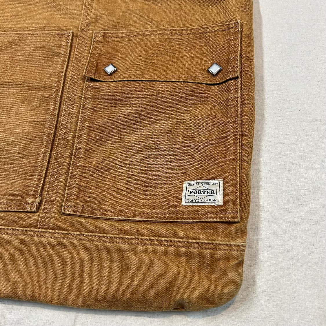 요시다 포터 코튼 데님 숄더백 토트백 P02 상품이미지4