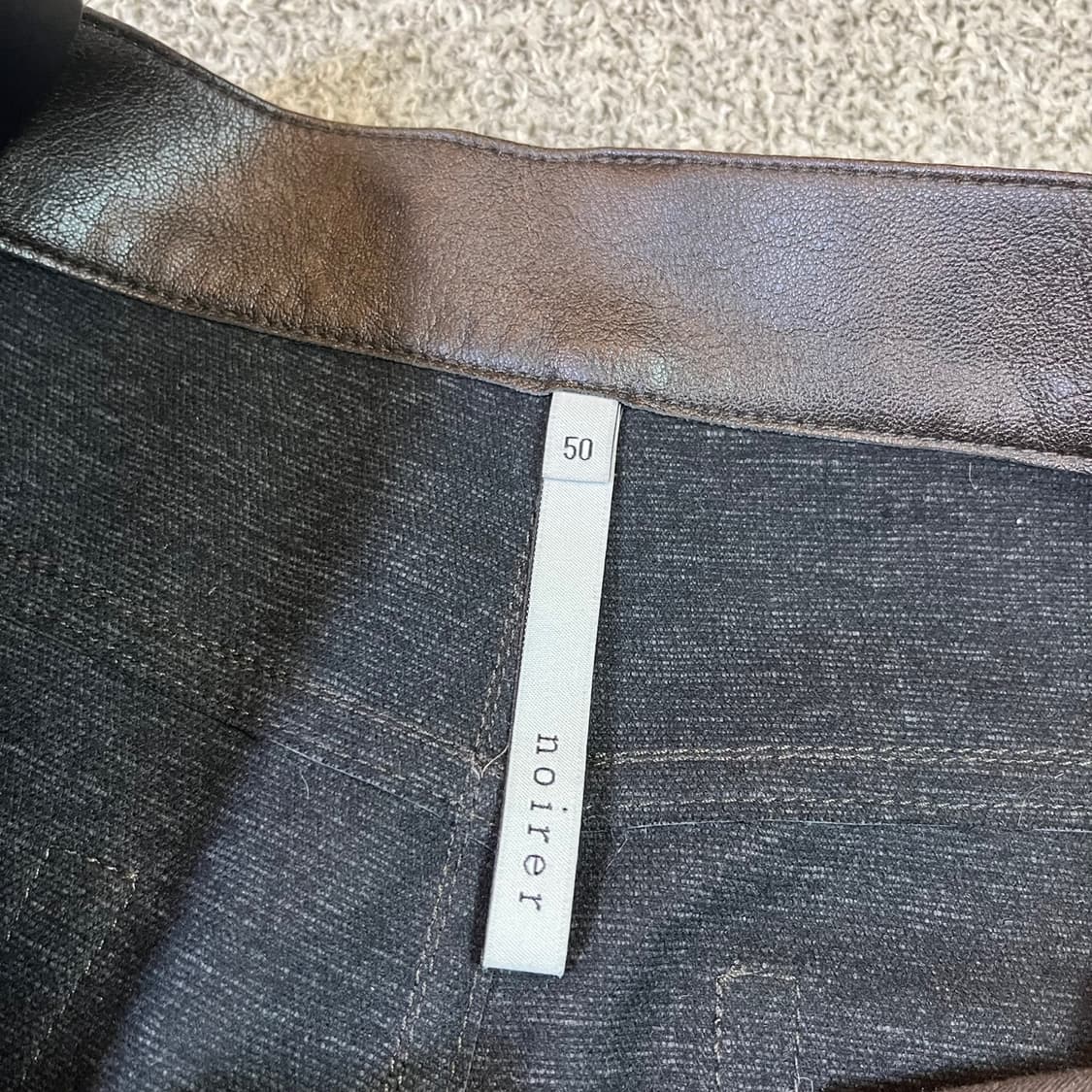 노이어 레더 팬츠 상품이미지4