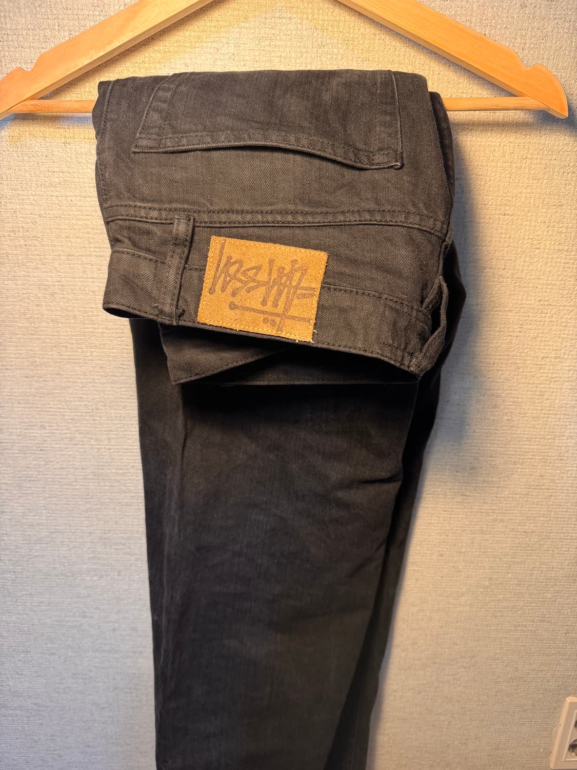 32 스투시 classic OL 블랙 데님 상품이미지1