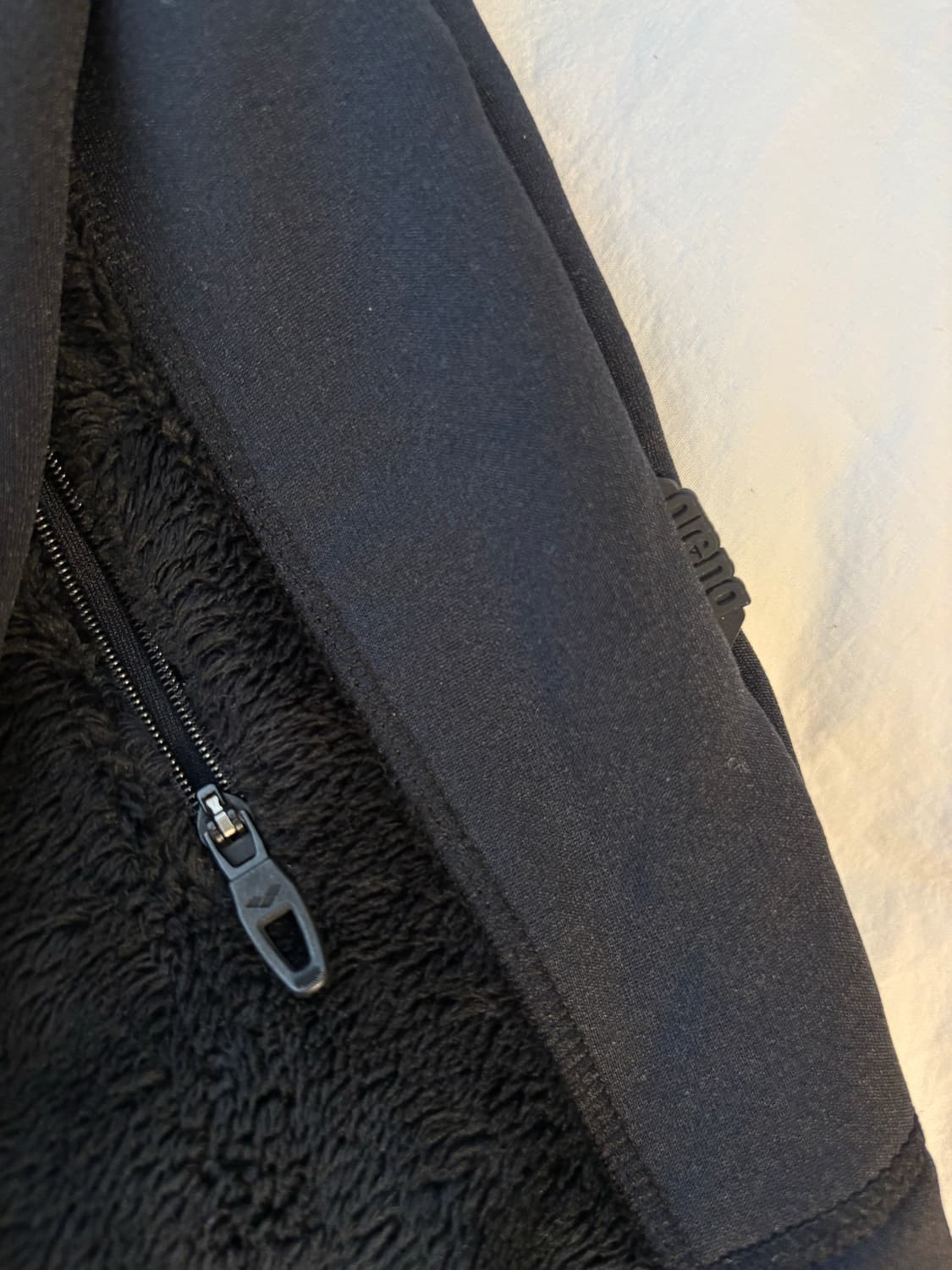 따뜻한 아레나 블랙 플리스 집업 상품이미지5