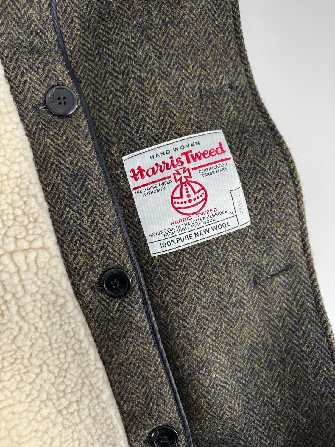 H&M 에르뎀(ERDEM) 콜라보 해리스트위드 코트 L 상품이미지7